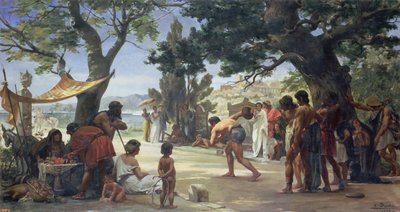 Diskuswerfen, 1875 von Edouard Joseph Dantan